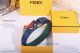 AAA Fake Fendi Angry Bird Buckle Belt - Green And Blue Leather (9)_th.jpg